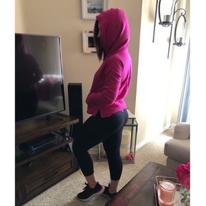 Victoria’s Secret pink Fleece Sporty Hoodie